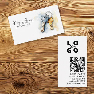 Onroerend goed, Makelaar, Makelaar Bedrijfskaart Visitekaartje