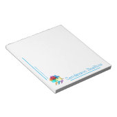 Onroerend goed, makelaar, makelaar in onroerend go notitieblok (Schuin)