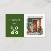 Onroerend goed, makelaar, makelaar Visitekaartje (Voorkant)