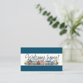 Onroerend goed, makelaar, makelaar visitekaartje (Staand voorkant)