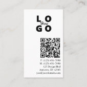 Onroerend goed, makelaar, makelaar Visitekaartje (Achterkant)