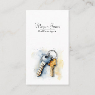 Onroerend goed, makelaar, makelaar Visitekaartje