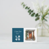 Onroerend goed, makelaar, makelaar Visitekaartje (Staand voorkant)