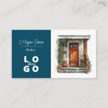 Onroerend goed, makelaar, makelaar Visitekaartje