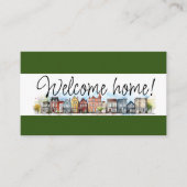 Onroerend goed, makelaar, makelaar visitekaartje (Voorkant)