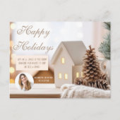 Onroerend goed Marketing Christmas Briefkaart (Voorkant)