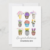 Onroerend goed Marketing Gefeliciteerd Eigenaar Kaart (Voorkant)