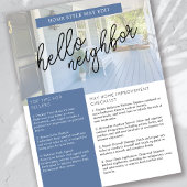 Onroerend goed mei Nieuwsbrief Promotionele landbo Flyer