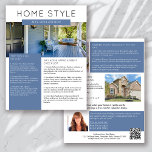 Onroerend goed mei Nieuwsbrief Promotionele landbo Flyer<br><div class="desc">Deze HOME STYLE vastgoedmarketing nieuwsbrief zal uw naamsbekendheid vergroten en nieuwe leads genereren. Het moderne ontwerp zal de aandacht trekken van uw potentiële klanten en hen laten weten dat u de vriendelijke,  deskundige makelaar bent.</div>