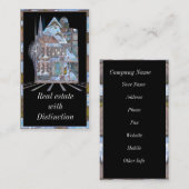 Onroerend goed met onderscheid visitekaartje (Voorkant / Achterkant)