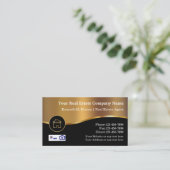 Onroerend goed MLS Visitekaartjes (Staand voorkant)