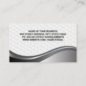 Onroerend goed Modern Logo | Home Zoeken Visitekaartje (Achterkant)