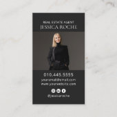 Onroerend goed Modern Visitekaartje (Voorkant)