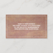 Onroerend goed | Moderne Logo thuis Visitekaartje (Achterkant)