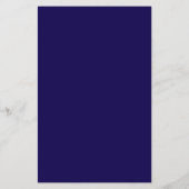 Onroerend Goed Navy Blauwe Huis Logo Moderne Makel Flyer (Achterkant)