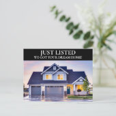 Onroerend goed Net vermeld Foto Briefkaart (Staand voorkant)