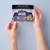 Onroerend goed Net vermeld Foto Flyer (Hand)