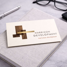 Onroerend Goed Ontwikkelaar Luxe Logo Ivoor