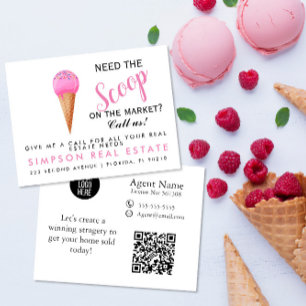 Onroerend goed Open House scoop Pop door Briefkaar Aankondigingskaart