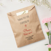 Onroerend goed Open huis afhaalmaaltijd neem er ee Bedankzakje (Gezegeld)