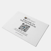 Onroerend goed Open Huis Deur Mat (Schuin)