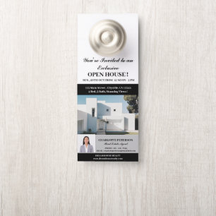 Onroerend goed Open Huis Deurhanger