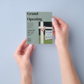 Onroerend Goed Open Huis Flyer | Modern (Hand)