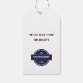 Onroerend goed Open Huis Muffin vergelijkt Cadeaulabel (Achterkant)