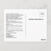 Onroerend goed Open Huis Uitnodiging (Achterkant)