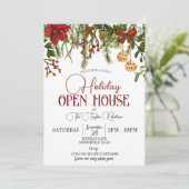 Onroerend goed Open Huis, Vakantie Housewarming Kaart (Staand voorkant)