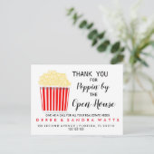 onroerend goed POPCORN open huis Aankondiging Pos Briefkaart (Staand voorkant)