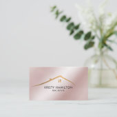 onroerend goed professionele makelaar - sleutel to visitekaartje (Staand voorkant)