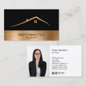 onroerend goed professionele makelaar - sleutel to visitekaartje (Voorkant / Achterkant)