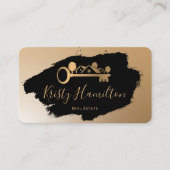 onroerend goed professionele makelaar - sleutel to visitekaartje (Voorkant)