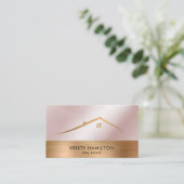 onroerend goed professionele makelaar - sleutel to visitekaartje (Staand voorkant)