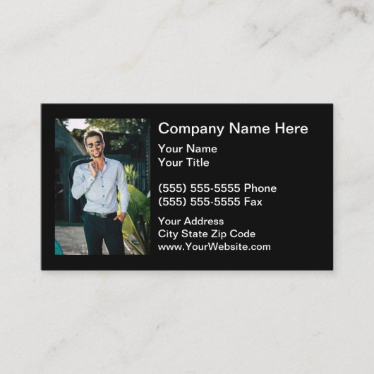 Onroerend goed Professionele Visitekaartjes (Voorkant)