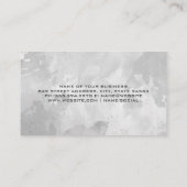 Onroerend goed | Red Metallic Logo Visitekaartje (Achterkant)