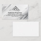 Onroerend goed | Residentieel commercieel vastgoed Visitekaartje (Voorkant / Achterkant)