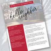 Onroerend goed September Nieuwsbrief Promotie Flyer