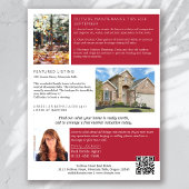 Onroerend goed September Nieuwsbrief Promotie Flyer