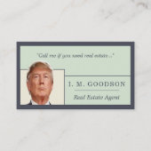 Onroerend goed Sjabloon Visitekaartje (Voorkant)