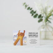 Onroerend goed | Sleutels en thuis Visitekaartje (Staand voorkant)