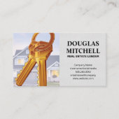 Onroerend goed | Sleutels en thuis Visitekaartje (Voorkant)