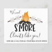 onroerend goed SMORE verwijzingen Aankondiging Pos Flyer (Voorkant)