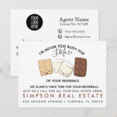 onroerend goed S'MOREreferrals Aankondiging (Voorkant / Achterkant)