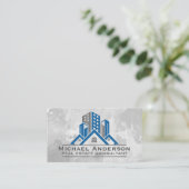 Onroerend goed | Stad en residentie Visitekaartje (Staand voorkant)