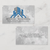 Onroerend goed | Stad en residentie Visitekaartje (Voorkant / Achterkant)