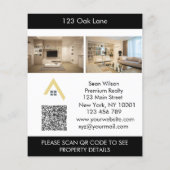 Onroerend goed te koop Aanbieding Moderne foto Zwa Flyer (Achterkant)