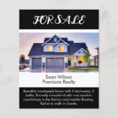 Onroerend goed te koop Aanbieding Moderne foto Zwa Flyer (Voorkant)