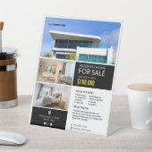 Onroerend goed te koop Aangepast voetstuk Reclamebord Met Voetstuk (Insitu)